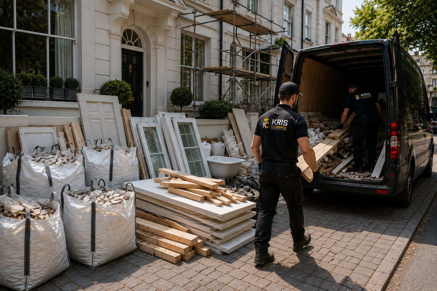 site clearance London - wywoz smieci Londyn